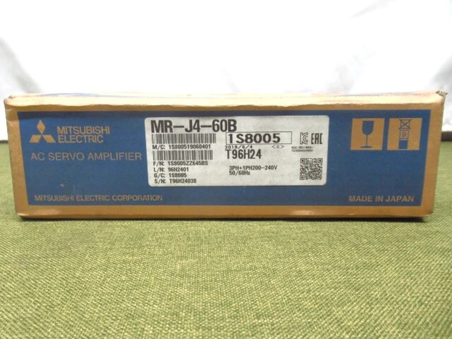 三菱電機 MR-J4-60B-RJ020 サーボアンプ