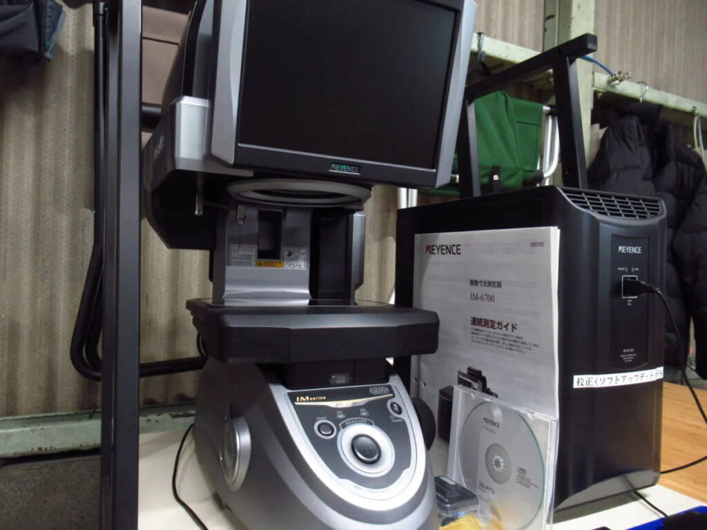 2016年 キーエンス IM-6225T IM-6700 測定ヘッド 画像寸法測定器 / IM-H1V 統計解析ビューアー / IM-H1E 測定設定エディター