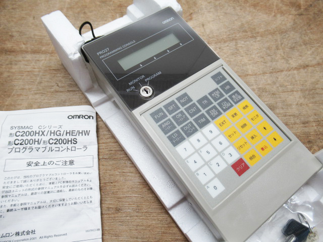 OMRON オムロン PLC C200H-PRO27 プログラミング コンソール