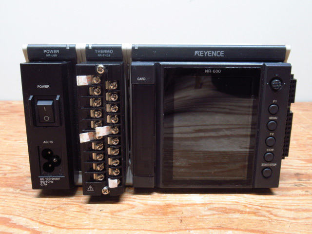 KEYENCE キーエンス NR-600 / NR-U60 / NR-TH08 データロガー