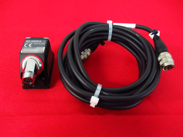 KEYENCE キーエンス センサヘッド IV3-G500CA 超小型モデル 標準タイプ / センサヘッド-アンプ間ケーブル 10 m OP-88650