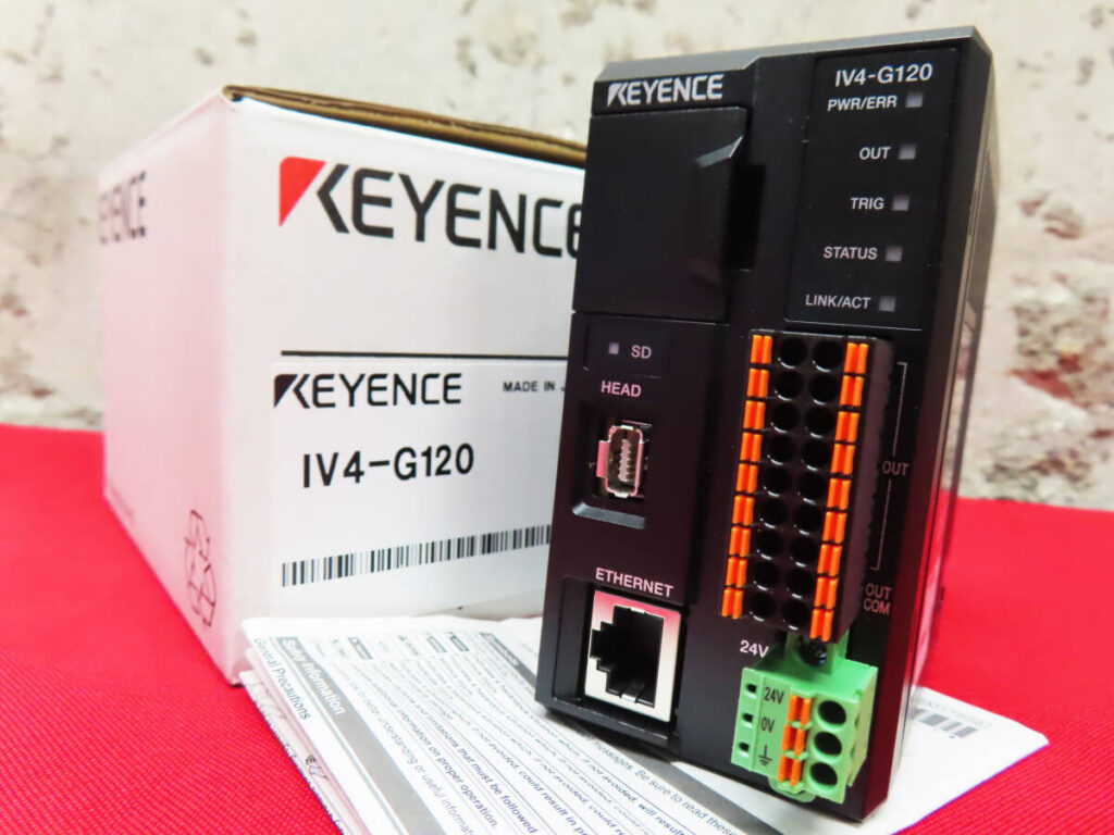新品未使用品 KEYENCE キーエンス IV4シリーズ IV4-G120 AI搭載画像判別センサ 超小型モデル センサアンプ