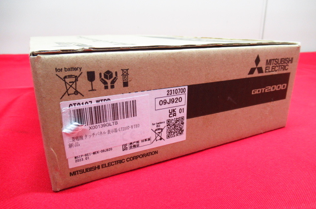 未使用 MITSUBISHI 三菱電機 GT2107-WTBD タッチパネル 2023年製