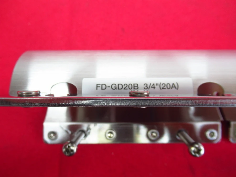 キーエンス FD-GD20B ブラケット銘板シール・適用配管径3/4(20A)