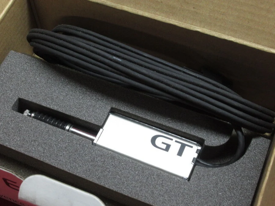 キーエンス GT-H10 元箱内部・専用ウレタン緩衝材・接続ケーブル
