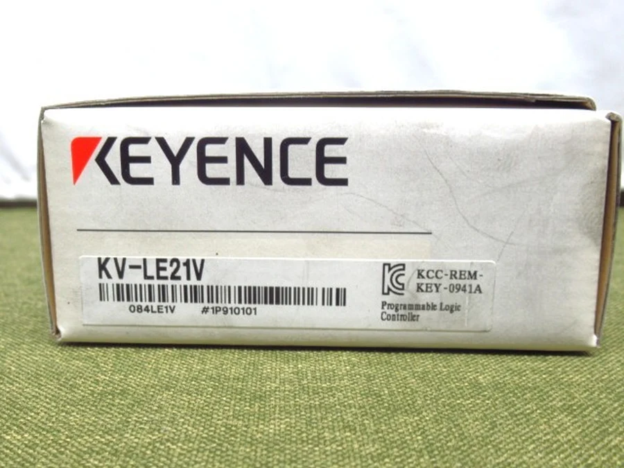 KEYENCE KV-LE21V 銘板ラベル・製造番号