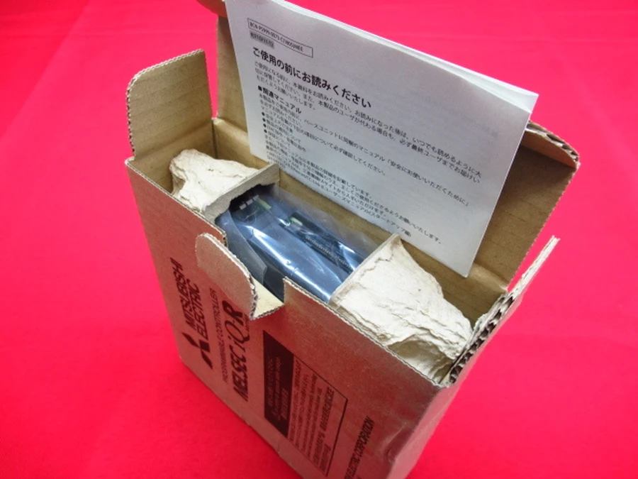三菱電機 RJ71GF11-T2 元箱開封・緩衝材・取扱説明書