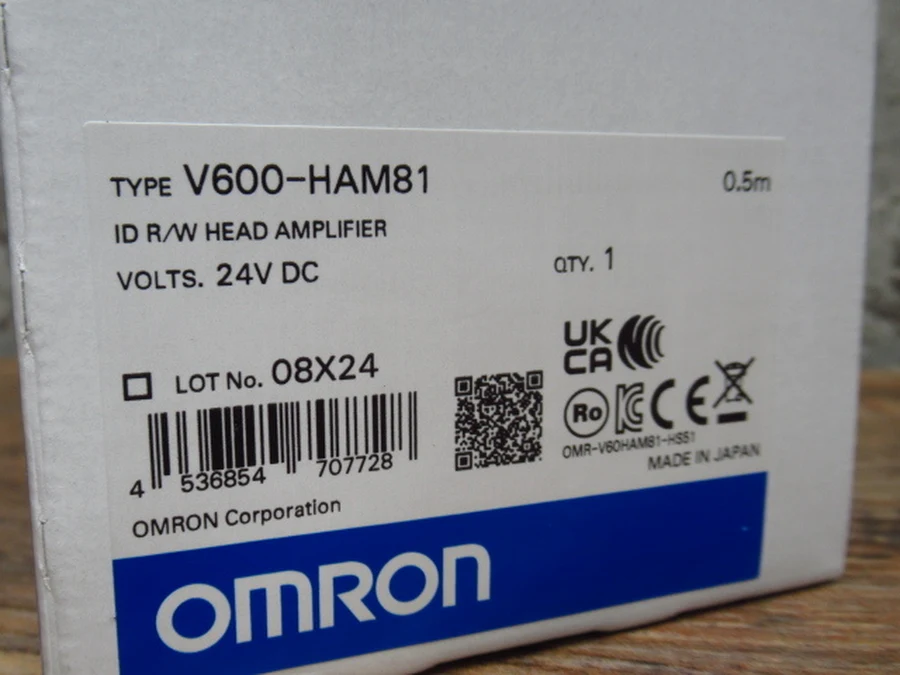 オムロン V600-HAM81 純正外箱型番銘板ラベル