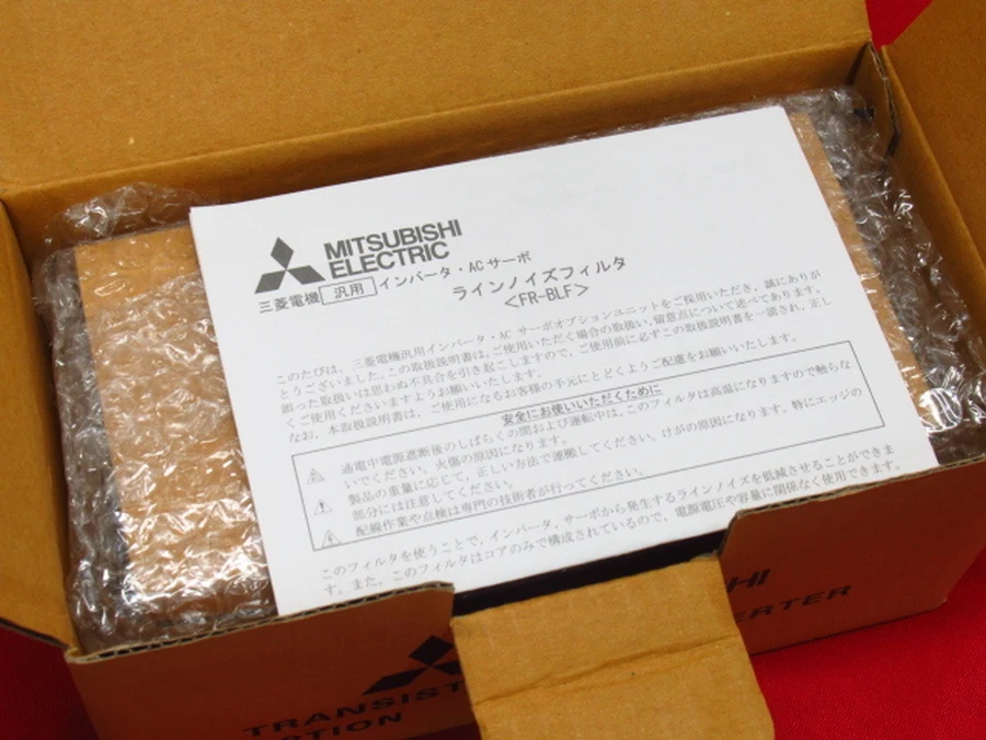 三菱電機 FR-BLF 元箱開封内容物 取扱説明書