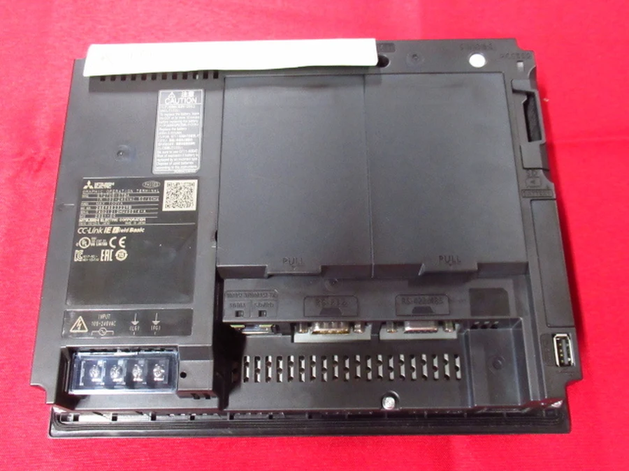 三菱電機 GT2708-STBA 本体背面全景・拡張スロット