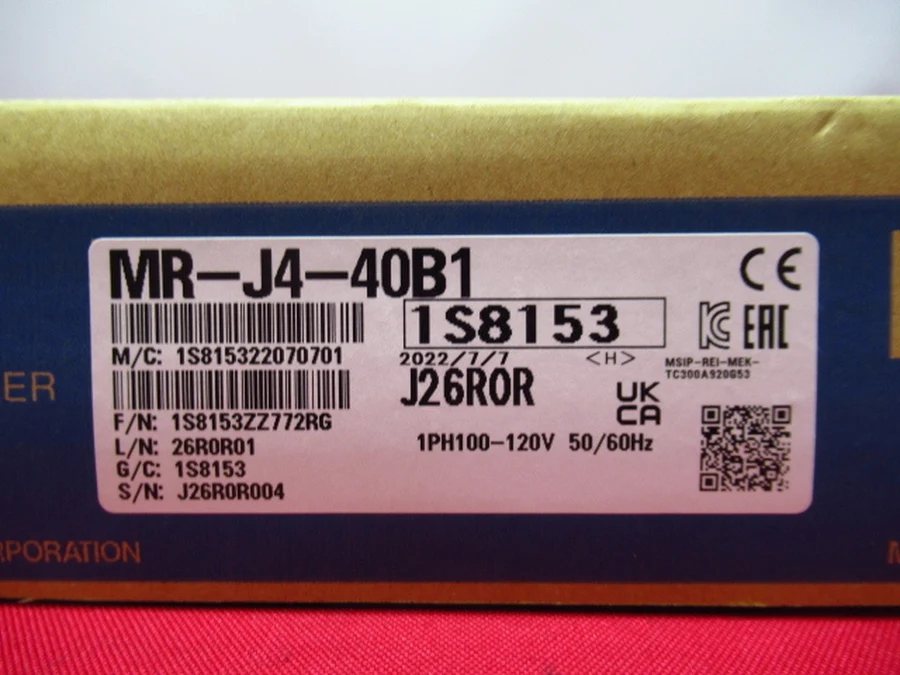 三菱電機 MR-J4-40B1