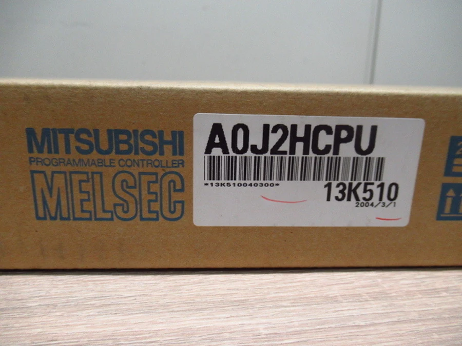 三菱電機 A0J2HCPU 外箱型番ラベル・バーコード印字
