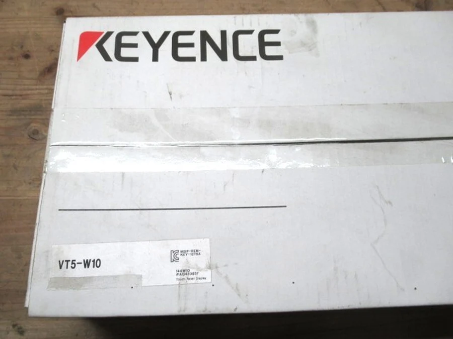 キーエンス VT5-W10 外箱天面・KEYENCEロゴ・保管コンディション